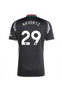 Arsenal Kai Havertz #29 Jalkapallovaatteet Vieraspaita 2024-25 Lyhythihainen